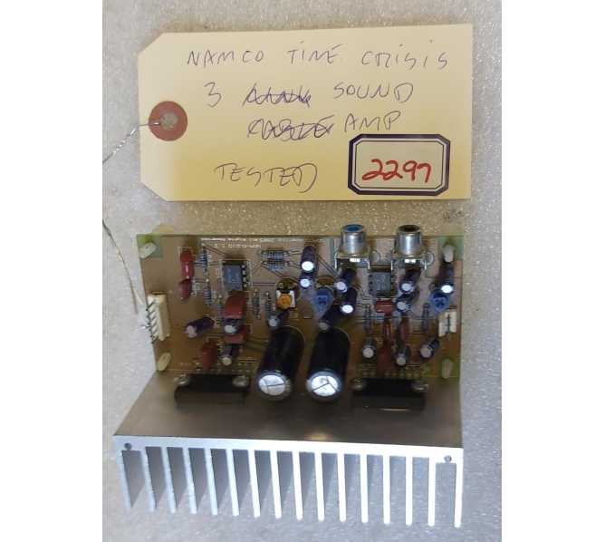 NAMCO TIME CRISIS 3 Arcade Game SOUND AMP Board (2297) 