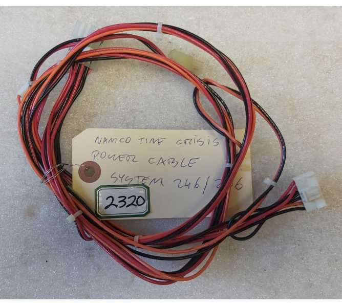 NAMCO TIME CRISIS 3 Arcade Game SYSTEM 246/256 POWER CABLE (2320)