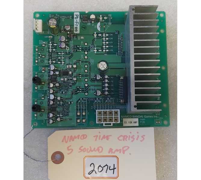NAMCO TIME CRISIS 5 Arcade Game SOUND AMP Board (2074) 