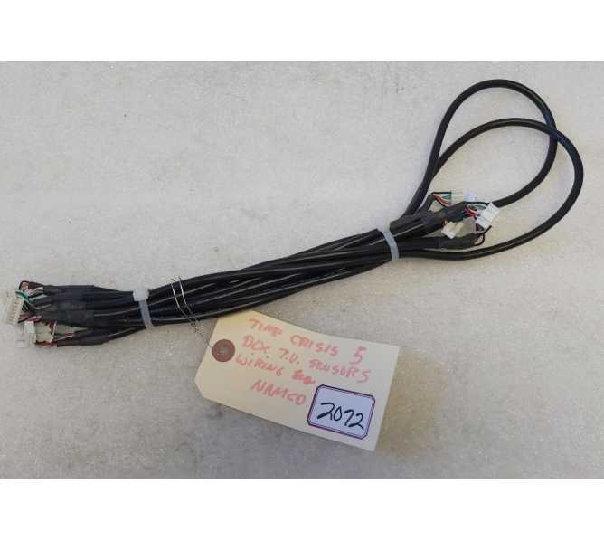 NAMCO TIME CRISIS 5 DELUXE Arcade Game MONITOR SENSORS WIRING Lot (2072) 