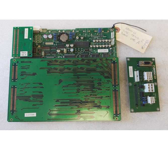 NAMCO TIME CRISIS II Arcade Game Board Set Version A #1750 