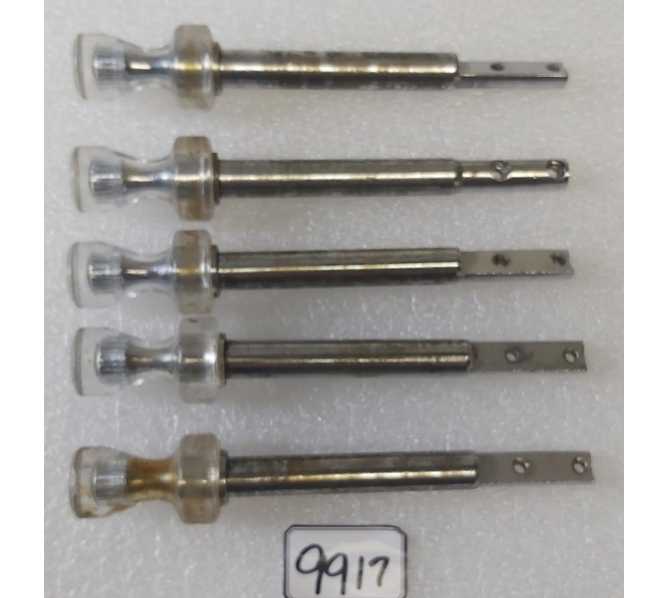 NATIONAL 222 Cigarette Vending Machine PULL HANDLES - 6 3/8 in - Lot of 5 #9917 