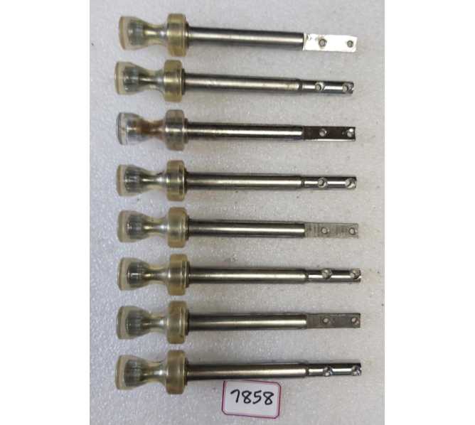 NATIONAL 222 Cigarette Vending Machine PULL HANDLES - 6 3/8 in