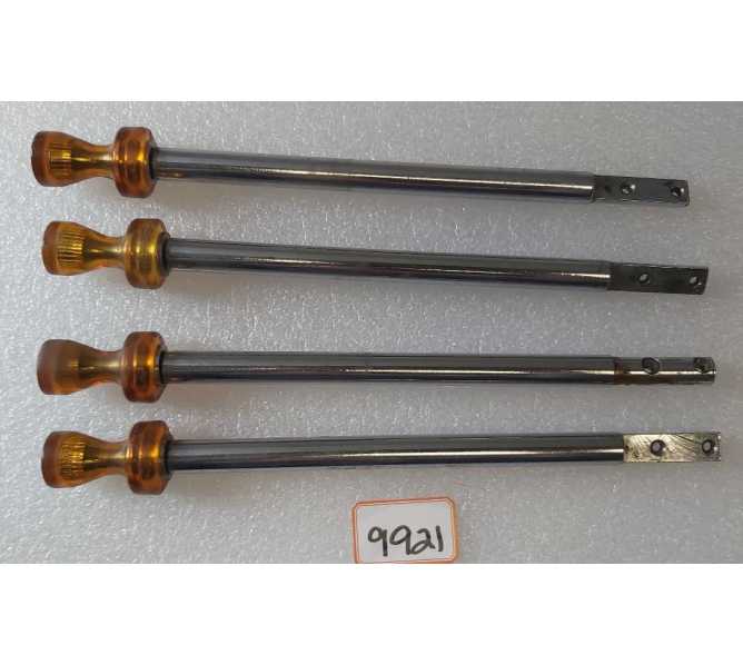  NATIONAL 800 Vending Machine LOWER COLUMN PULL HANDLES - 10 in - Lot of 4 #9921 