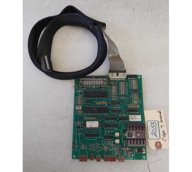 NATIONAL CAFE 7 Coffee Vending Machine MAIN CONTROL Board w HARNESS #0695-0022 (2053} 