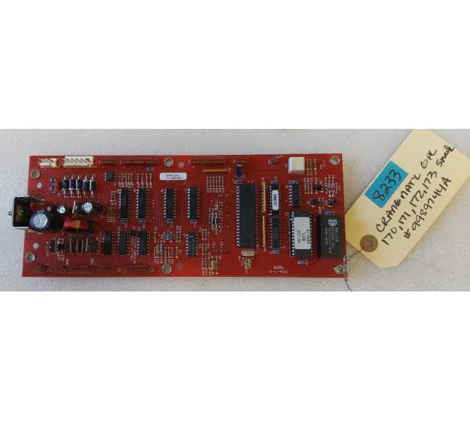 NATIONAL CRANE GPL 170,171,172,173 SNACK Vending Machine CONTROL Board with LED Display #9989744A (8233) 