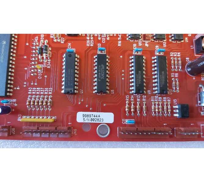 NATIONAL CRANE GPL 170,171,172,173 SNACK Vending Machine CONTROL Board with LED Display #9989744A (8231) 