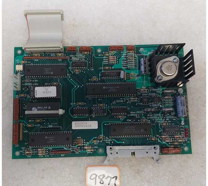 NATIONAL VENDORS 147/148 Vending Machine SNACK CONTROL Board #B02874 (9877) 