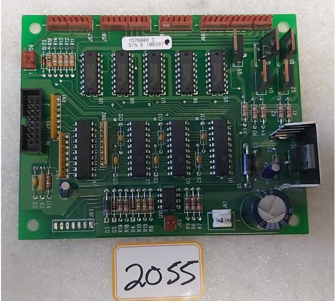 NATIONAL VENDORS GPL SNACK Vending Machine Board #1576008 (2055)