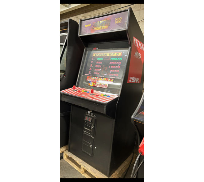 NEO GEO SAMURAI SHODOWN 4 Upright Arcade Machine for sale 
