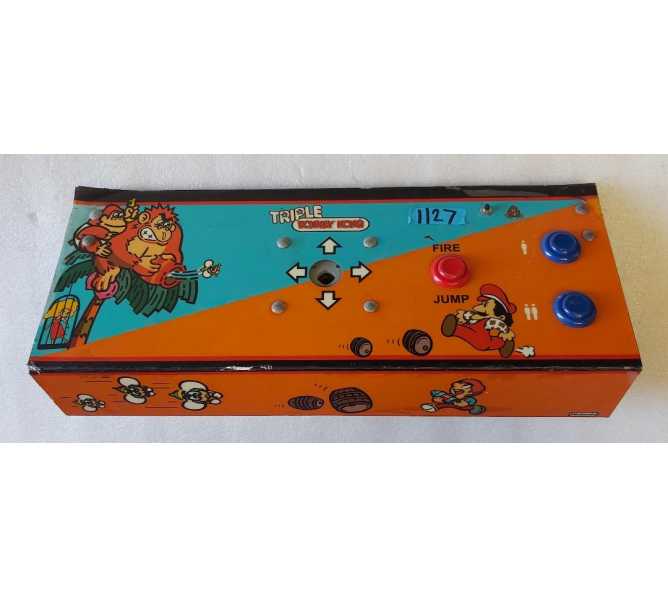NINTENDO TRIPLE DONKEY KONG Arcade Game CONTROL PANEL Assembly #1127 