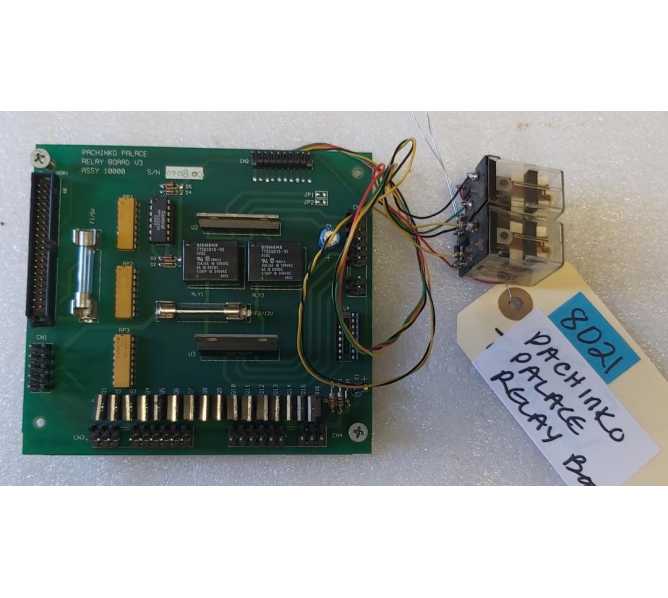 PACHINKO PALACE Relay Board V3 Assembly #10000 (8021) 