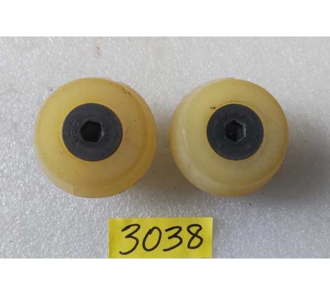 PARKER BOHN PRO STRIKER BOWLING ALLEY PIN BASES w MAGNETS #3038 
