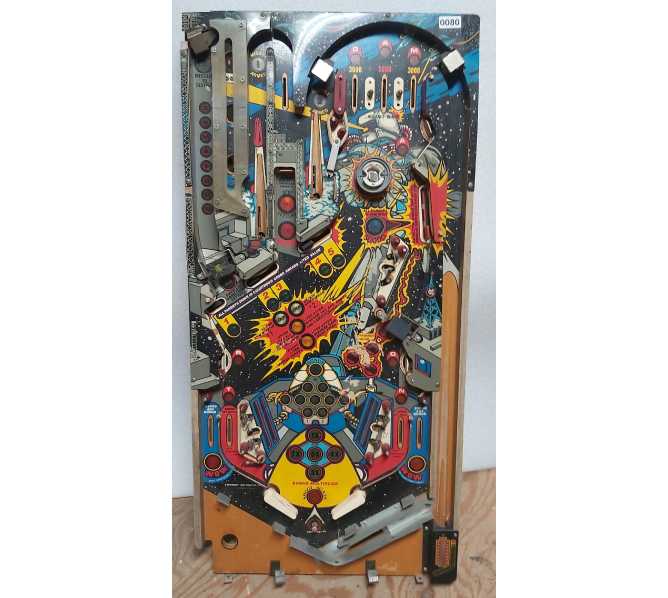 PINSTAR GAMATRON Pinball Conversion Kit POPULATED Playfield (0080) 