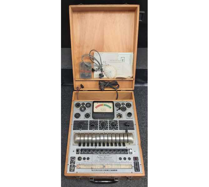 PRECISION APPARATUS TUBE TESTER Model #10-12 w MANUAL