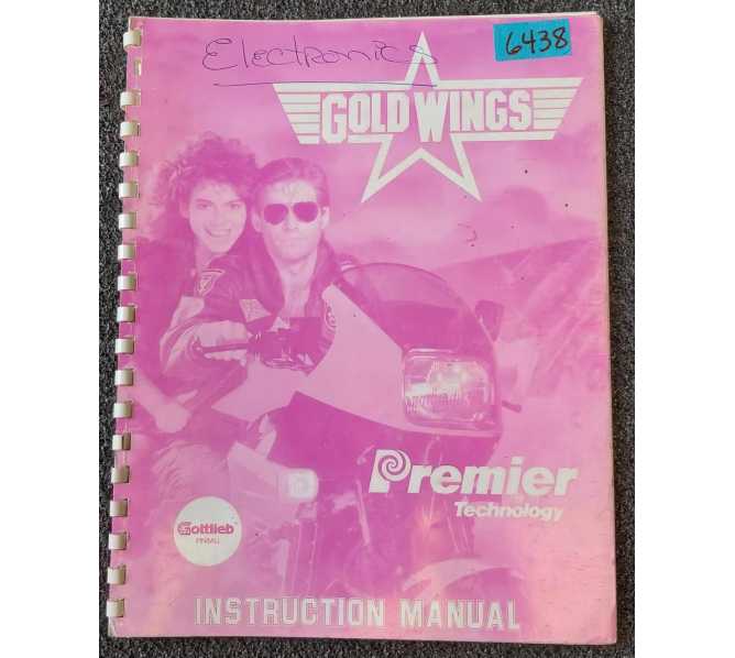 PREMIER GOLD WINGS Pinball Machine INSTRUCTION Manual #6438 