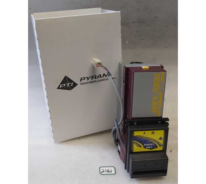 PYRAMID TECHNOLOGIES APEX-7400-DB3-USA 120V DBA Dollar Bill Acceptor (2461)