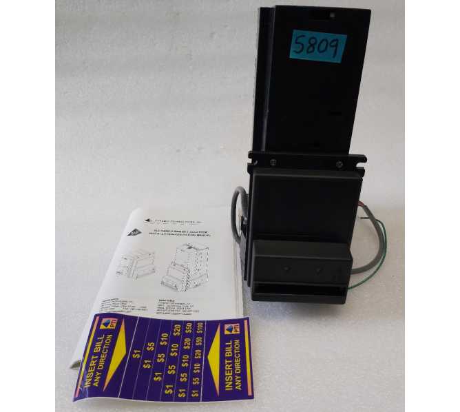 PYRAMID XLC-5200-U59-USA Bill Validator Acceptor DBA #5809 for sale 