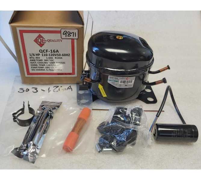 QE QUALITY QCF-16A Fractional Compressor 1/6 HP #9871