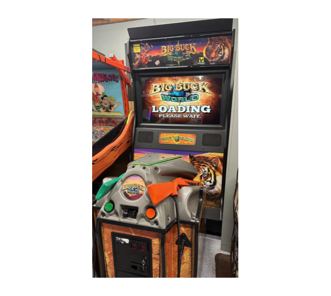 RAW THRILLS BIG BUCK WORLD Arcade Game for sale 