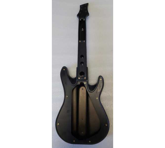 RAW THRILLS GUITAR HERO Arcade Game BLACK GUITAR SHELL #603-000-37-01 (7692) 
