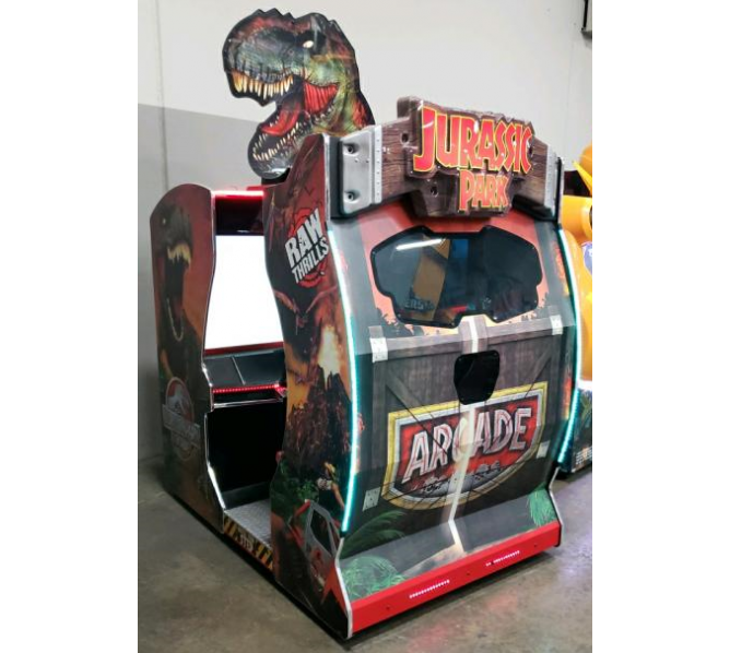 RAW THRILLS JURASSIC PARK ARCADE Sit-Down Arcade Game for sale
