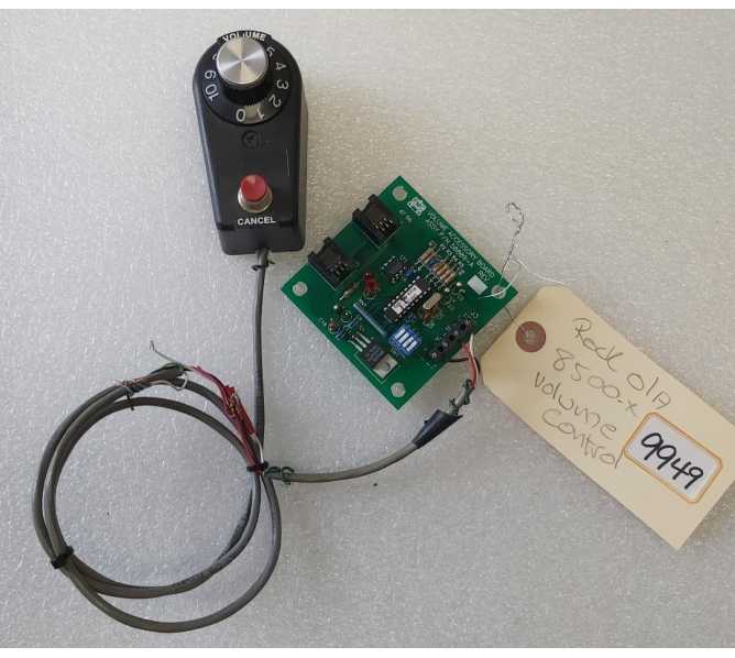 ROCK-OLA 8500-X CD Jukebox VOLUME CONTROL & VOLUME Accessory Board #58809-A (9949) 
