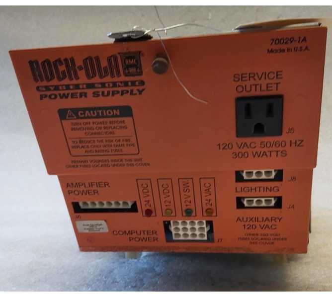 ROCK-OLA SYBER-SONIC Jukebox POWER SUPPLY #70029-1A (2203)