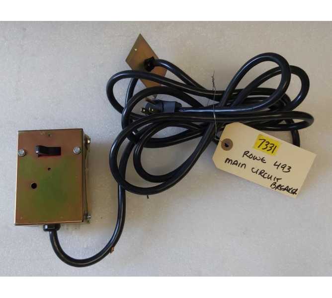 ROWE 493 MAIN CIRCUIT BREAKER AMP #917-2226-A (7331) 