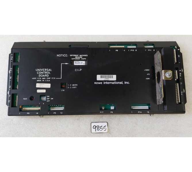 ROWE 648 Cold Food Vending Machine MAIN CONTROL Board #9855