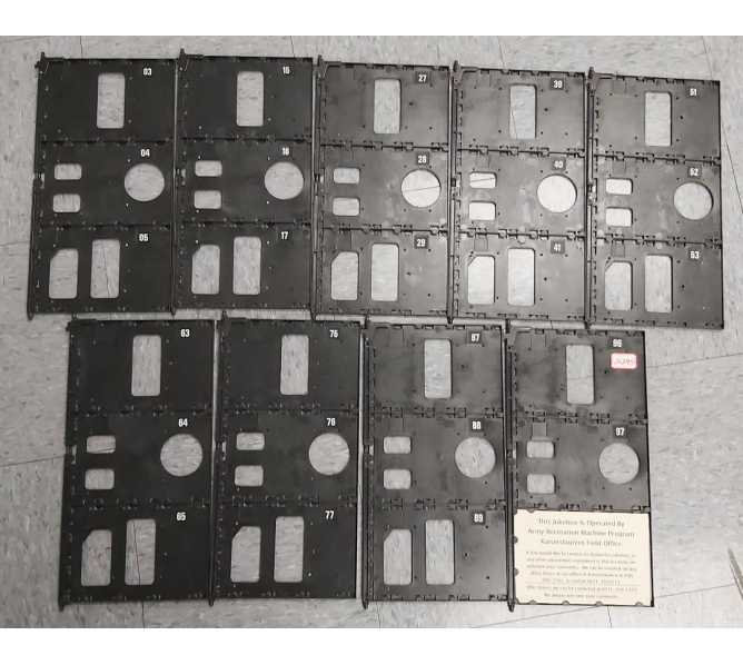 ROWE AMI CD 100A, B, C, D, BERKLEY, STORM Jukebox TITLE PAGE Assembly #30933901 (2245)