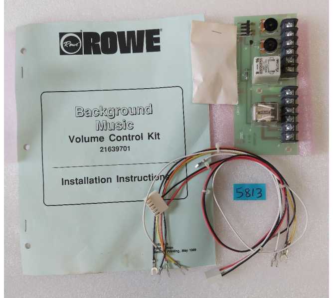 ROWE AMI Jukebox BACKGROUND MUSIC VOLUME CONTROL KIT #21639701 (5813)