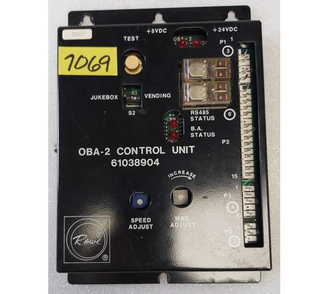 ROWE AMI Jukebox OBA-2 CONTROL UNIT #61038904 (7069) 