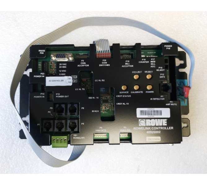 ROWE AMI NETSTAR DL-11A Internet Jukebox A/V Controller - 4 Channel #40926002 (5636) for sale  