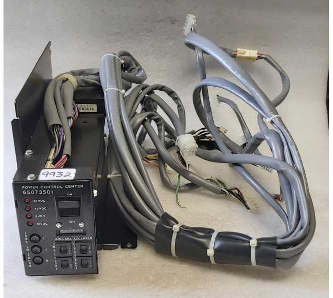 ROWE BC1200 Bill Changer POWER CONROL CENTER #65073501 w HARNESSES (9932) 