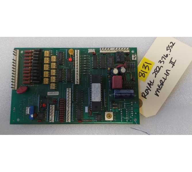 ROYAL VENDORS SODA 282, 376, 552 MERLIN SERIES II VERSATILE CHIP REV 2.16A Board #8131