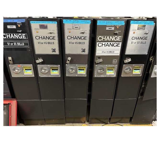 Rowe Coin or Token Changer w Mars Mei Bill Acceptor 