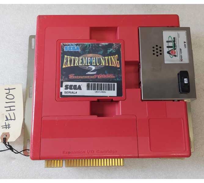 SAMMY ATOMISWAVE Arcade Game Motherboard w SEGA EXTREME HUNTING 2 Tournament Edition Cartridge #EH103