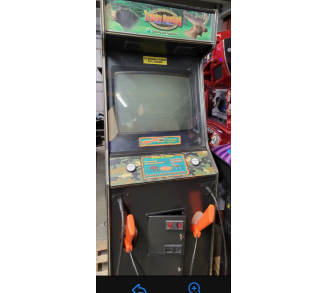 SAMMY USA CORPORATION TROPHY HUNTING Arcade Game for sale  
