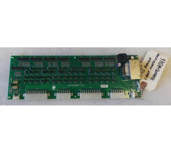 SAMMY USA SPORTS ARENA Arcade Game LIGHT CONTROLLER Board #AM3ABR-02 (1316) 