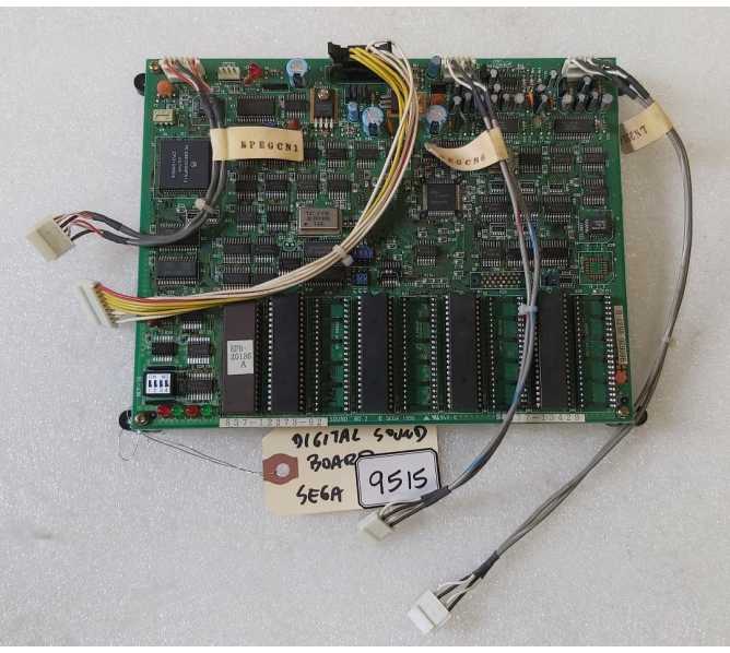 SEGA Arcade Game DIGITAL SOUND Board - #837-12273-92 (9515)  