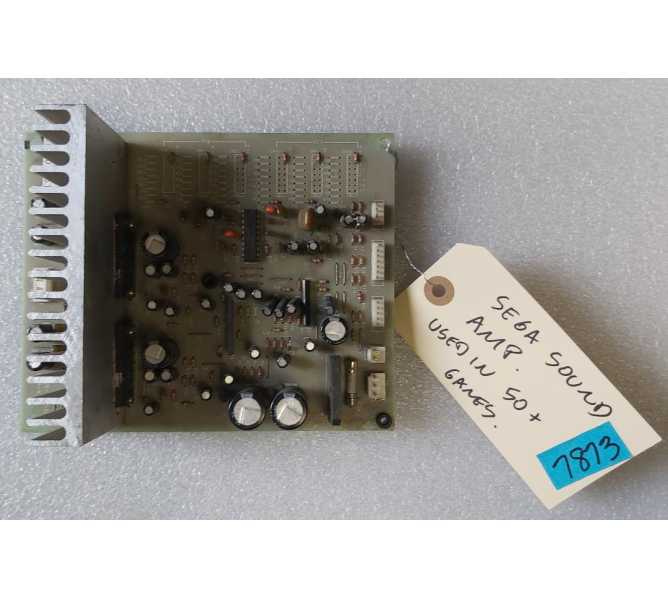 SEGA Arcade Game SOUND AMP Board #838-11650-35 (7873)