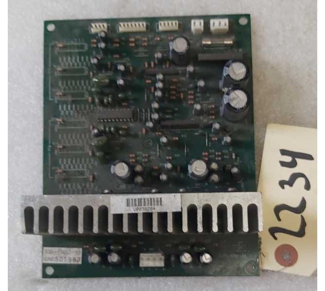 SEGA Arcade Game SOUND AMP Board #838-11650-13 (2234)