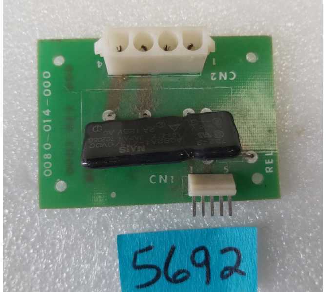 SEGA Arcade Machine Game PCB Printed Circuit RELAY Board #5692 for sale 