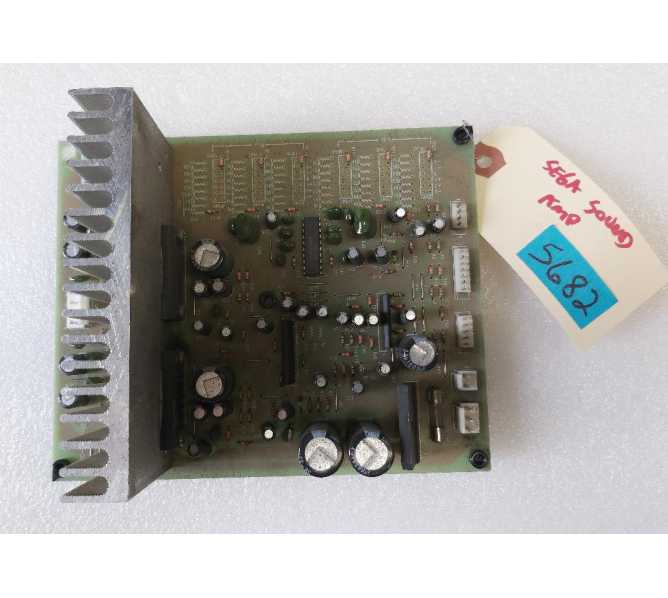 SEGA Arcade Machine Game PCB Printed Circuit SOUND AMP Board #5682 for sale 