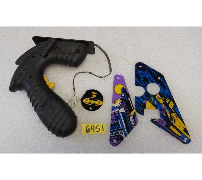 SEGA BATMAN Arcade Game CONTROL HANDLE & MISC. PLASTICS #6951