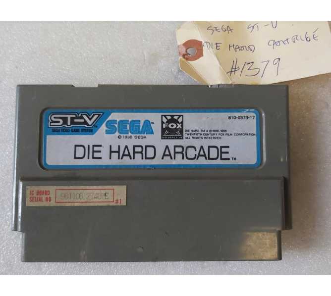 SEGA DIE HARD ST-V Arcade Game CARTRIDGE (1379)