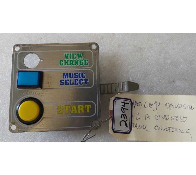 SEGA HARLEY DAVIDSON , L.A. RIDERS Arcade Game TANK CONTROL PANEL (2394) 