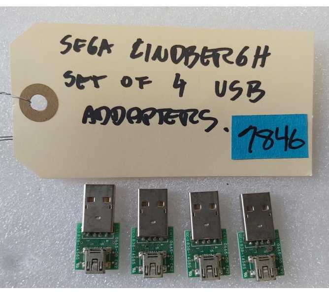 SEGA LINDBERGH Arcade Game SET of 4 USB ADAPTERS #7846 