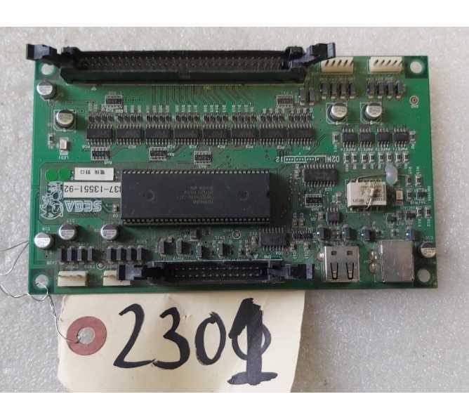 SEGA NAOMI Arcade Game SHOOT, FLY, DRIVE IO Board #837-13551-92 (2301) 
